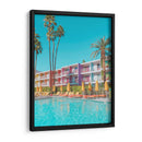 Piscina del hotel Saguaro en Palm Springs - Tom Windeknecht | Cuadro decorativo de Canvas Lab
