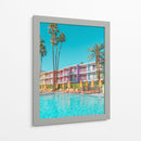 Piscina del hotel Saguaro en Palm Springs - Tom Windeknecht | Cuadro decorativo de Canvas Lab
