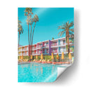 Piscina del hotel Saguaro en Palm Springs - Tom Windeknecht | Cuadro decorativo de Canvas Lab