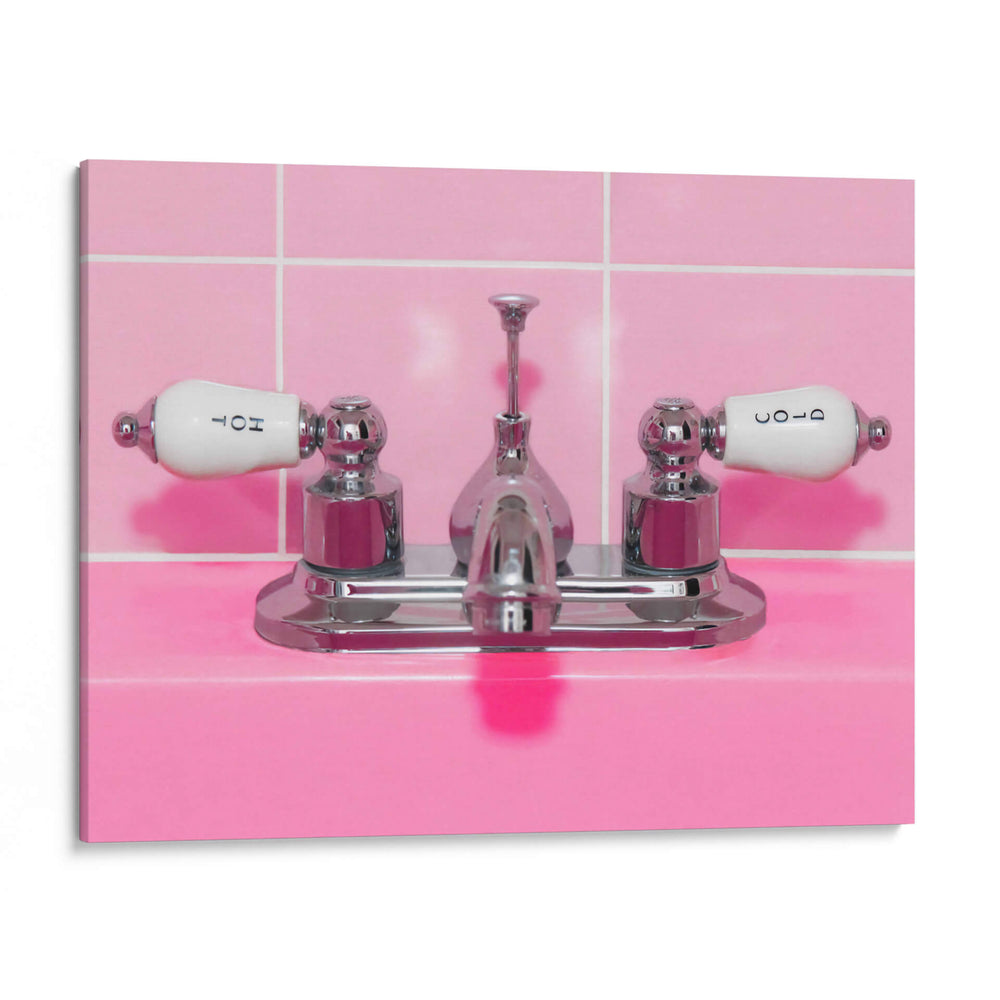 Grifo de lavabo rosa retro - Tom Windeknecht | Cuadro decorativo de Canvas Lab