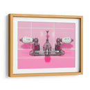 Grifo de lavabo rosa retro - Tom Windeknecht | Cuadro decorativo de Canvas Lab