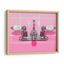Grifo de lavabo rosa retro - Tom Windeknecht | Cuadro decorativo de Canvas Lab