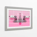 Grifo de lavabo rosa retro - Tom Windeknecht | Cuadro decorativo de Canvas Lab