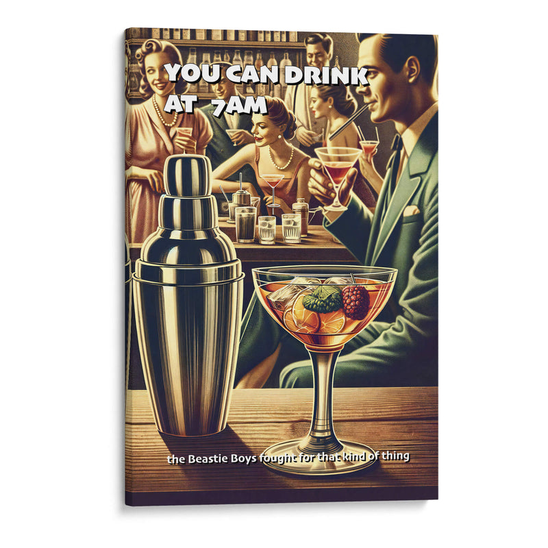 You Can Drink at 7am - Andreas Magnusson | Cuadro decorativo de Canvas Lab