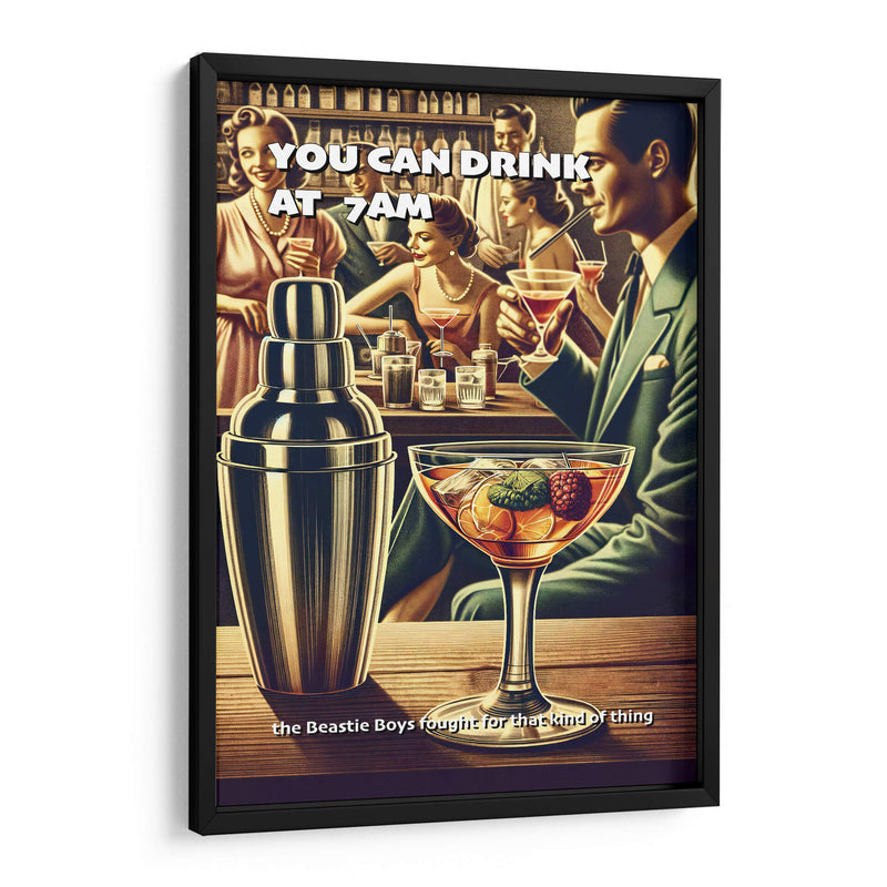 You Can Drink at 7am - Andreas Magnusson | Cuadro decorativo de Canvas Lab