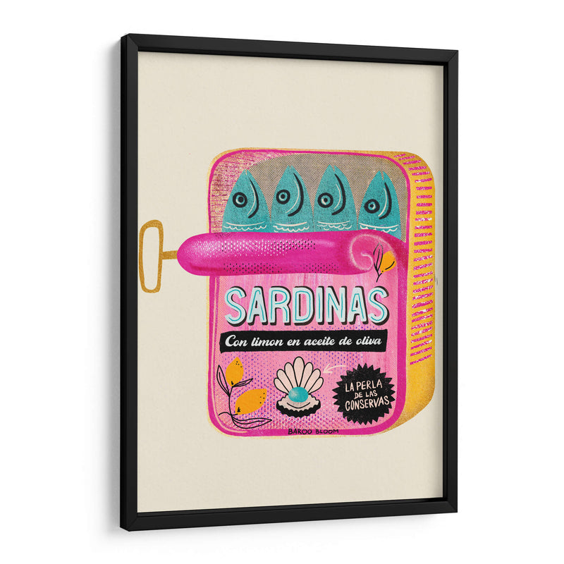 Lata de sardinas - Baroo Bloom | Cuadro decorativo de Canvas Lab