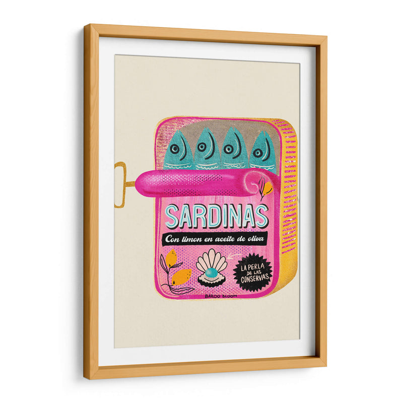 Lata de sardinas - Baroo Bloom | Cuadro decorativo de Canvas Lab