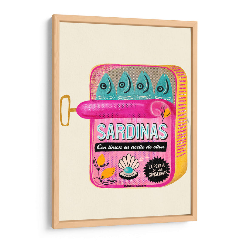 Lata de sardinas - Baroo Bloom | Cuadro decorativo de Canvas Lab