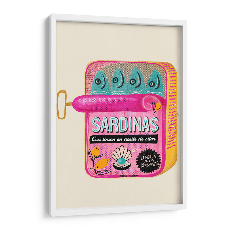 Lata de sardinas - Baroo Bloom | Cuadro decorativo de Canvas Lab