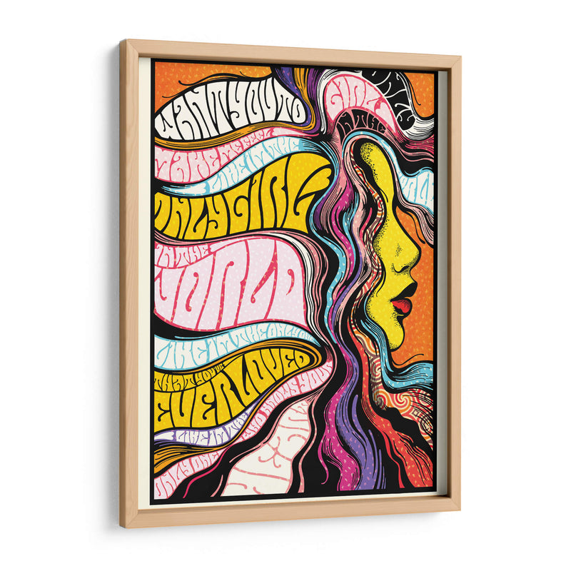 Only Girl in the World - Nour Tohme | Cuadro decorativo de Canvas Lab