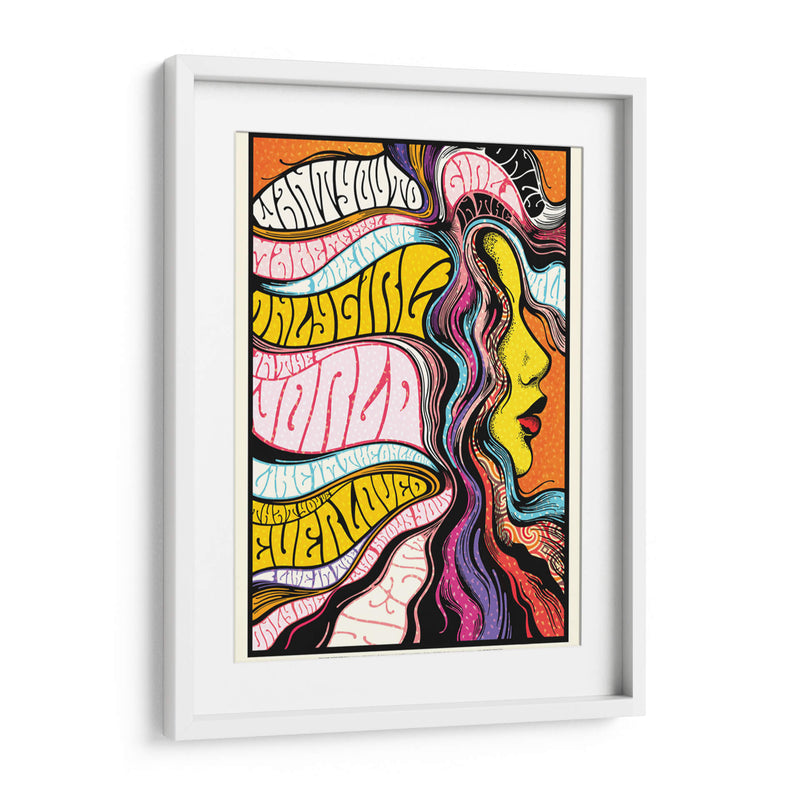 Only Girl in the World - Nour Tohme | Cuadro decorativo de Canvas Lab