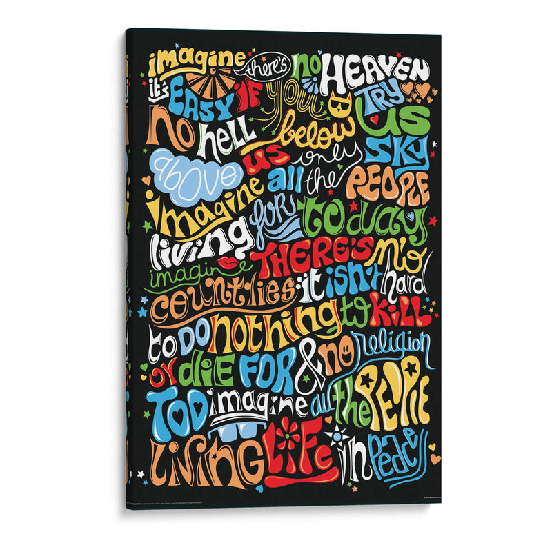 Imagine - Nour Tohme | Cuadro decorativo de Canvas Lab