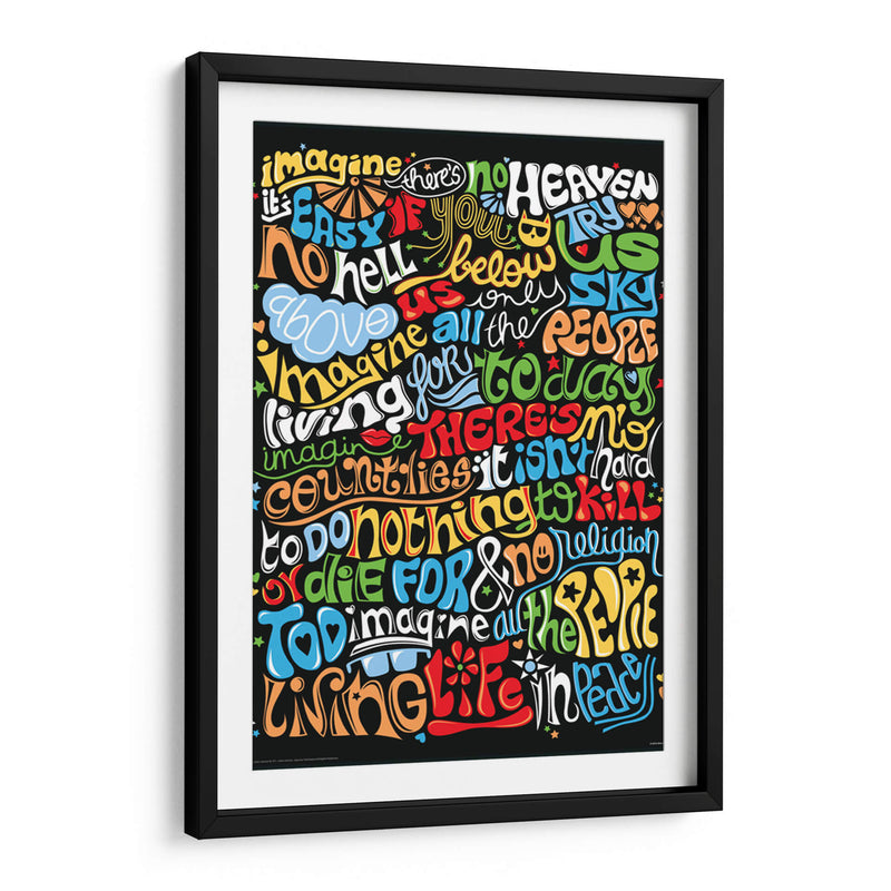 Imagine - Nour Tohme | Cuadro decorativo de Canvas Lab