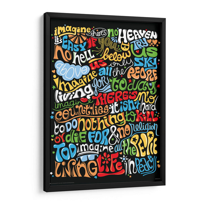 Imagine - Nour Tohme | Cuadro decorativo de Canvas Lab