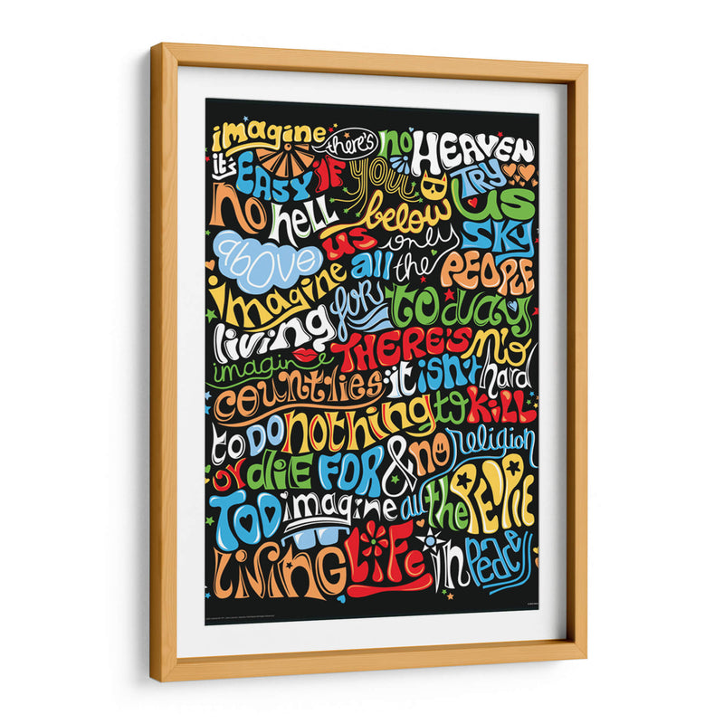 Imagine - Nour Tohme | Cuadro decorativo de Canvas Lab