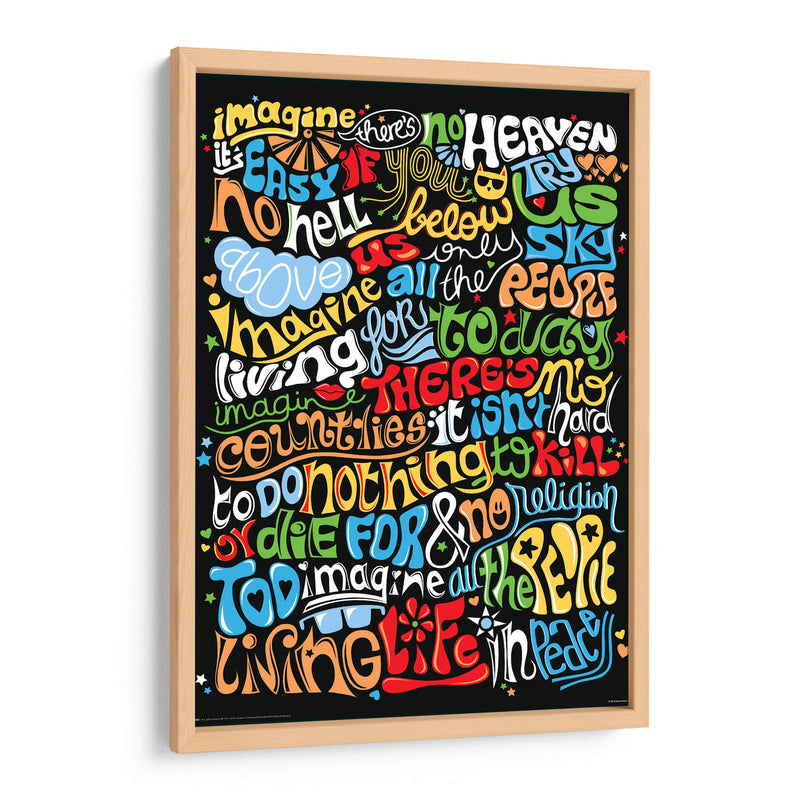 Imagine - Nour Tohme | Cuadro decorativo de Canvas Lab