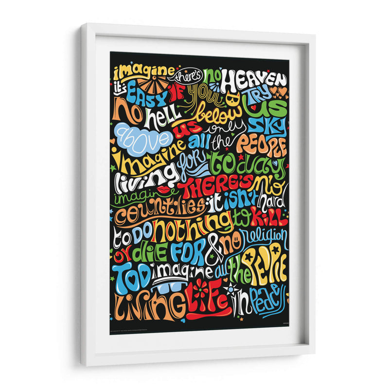 Imagine - Nour Tohme | Cuadro decorativo de Canvas Lab