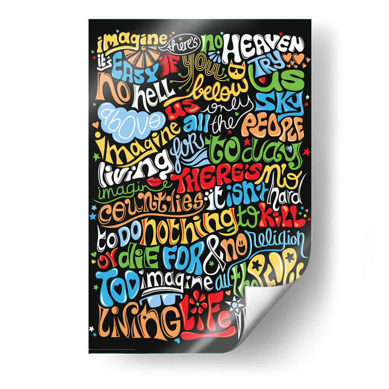 Imagine - Nour Tohme | Cuadro decorativo de Canvas Lab