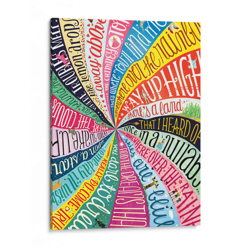 Over the Rainbow - Nour Tohme | Cuadro decorativo de Canvas Lab