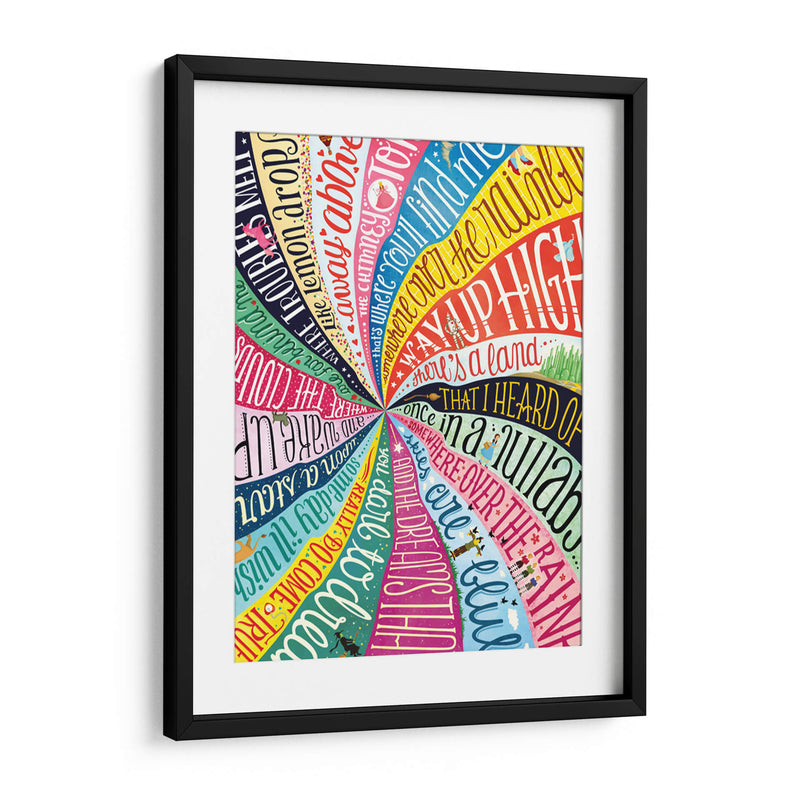 Over the Rainbow - Nour Tohme | Cuadro decorativo de Canvas Lab