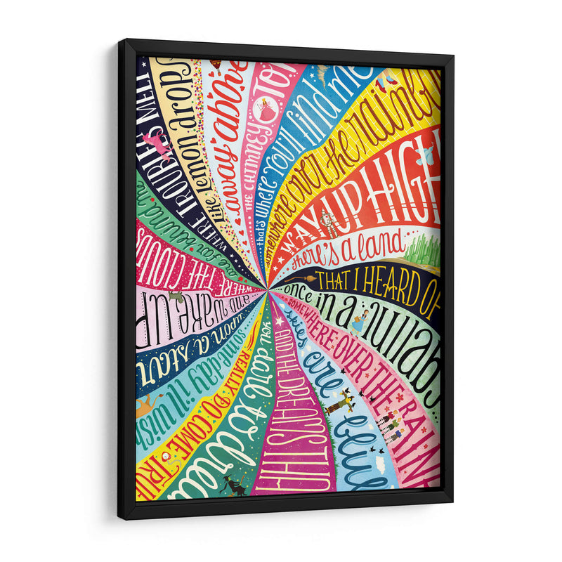 Over the Rainbow - Nour Tohme | Cuadro decorativo de Canvas Lab