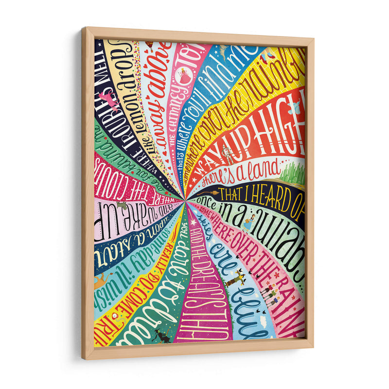 Over the Rainbow - Nour Tohme | Cuadro decorativo de Canvas Lab