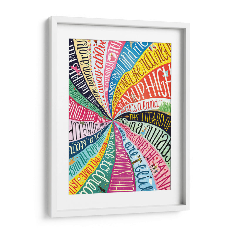 Over the Rainbow - Nour Tohme | Cuadro decorativo de Canvas Lab