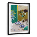 Desprecio el té inglés - Goed Blauw | Cuadro decorativo de Canvas Lab