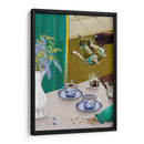 Desprecio el té inglés - Goed Blauw | Cuadro decorativo de Canvas Lab