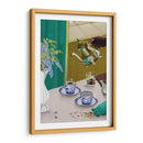 Desprecio el té inglés - Goed Blauw | Cuadro decorativo de Canvas Lab