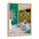 Desprecio el té inglés - Goed Blauw | Cuadro decorativo de Canvas Lab