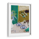 Desprecio el té inglés - Goed Blauw | Cuadro decorativo de Canvas Lab