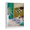 Desprecio el té inglés - Goed Blauw | Cuadro decorativo de Canvas Lab