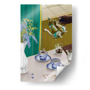 Desprecio el té inglés - Goed Blauw | Cuadro decorativo de Canvas Lab