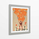 Vuelo de pájaros en otoño - Frank Moth | Cuadro decorativo de Canvas Lab