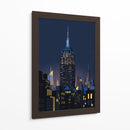 Manhattan, Nueva York de noche - Remko Heemskerk | Cuadro decorativo de Canvas Lab