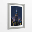 Manhattan, Nueva York de noche - Remko Heemskerk | Cuadro decorativo de Canvas Lab