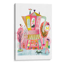 Pastelería de café francés Vintage - uta krogmann | Cuadro decorativo de Canvas Lab