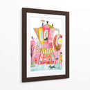 Pastelería de café francés Vintage - uta krogmann | Cuadro decorativo de Canvas Lab
