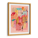 Hermoso pueblo rosa - uta krogmann | Cuadro decorativo de Canvas Lab