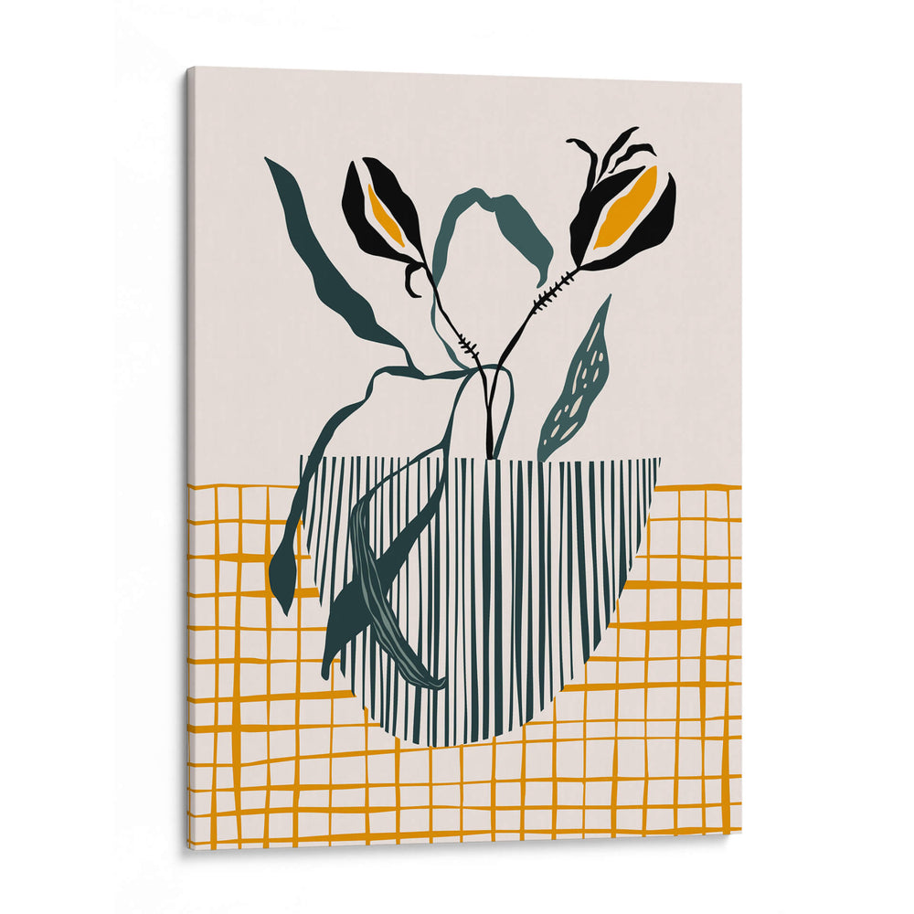 Lámpara de maceta de mediados de siglo - Annick | Cuadro decorativo de Canvas Lab
