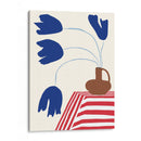 Naturaleza muerta con flores de cerámica - Miho Art Studio | Cuadro decorativo de Canvas Lab