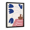 Naturaleza muerta con flores de cerámica - Miho Art Studio | Cuadro decorativo de Canvas Lab