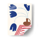 Naturaleza muerta con flores de cerámica - Miho Art Studio | Cuadro decorativo de Canvas Lab