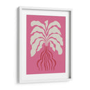 Hoja y jarrón minimalistas - Miho Art Studio | Cuadro decorativo de Canvas Lab