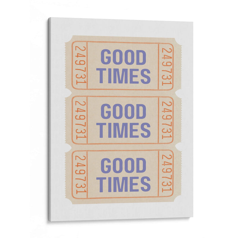 Coastal Blue Good Times - Jolly and Dash | Cuadro decorativo de Canvas Lab