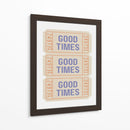 Coastal Blue Good Times - Jolly and Dash | Cuadro decorativo de Canvas Lab