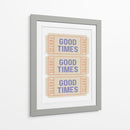Coastal Blue Good Times - Jolly and Dash | Cuadro decorativo de Canvas Lab