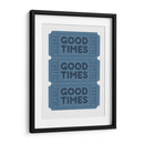 Blue Good Times - Jolly and Dash | Cuadro decorativo de Canvas Lab