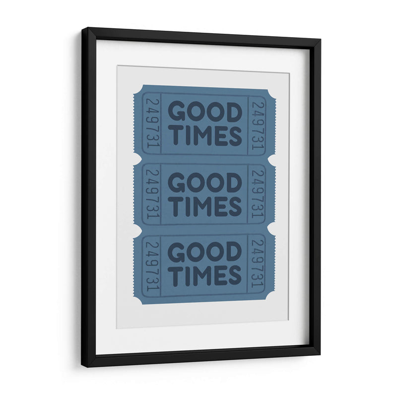 Blue Good Times - Jolly and Dash | Cuadro decorativo de Canvas Lab